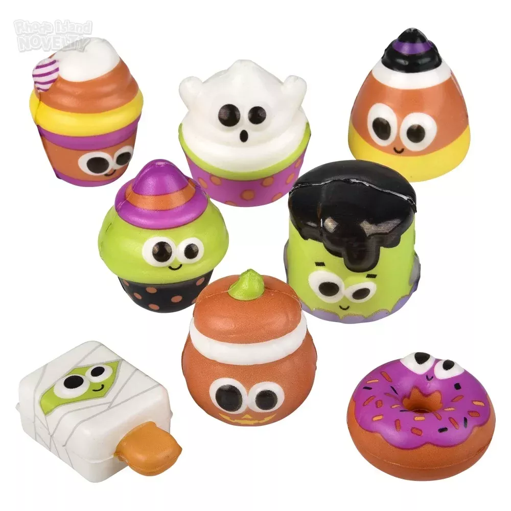 2-halloween-micro-squish-assortments 2" Halloween Micro Squish Assortments