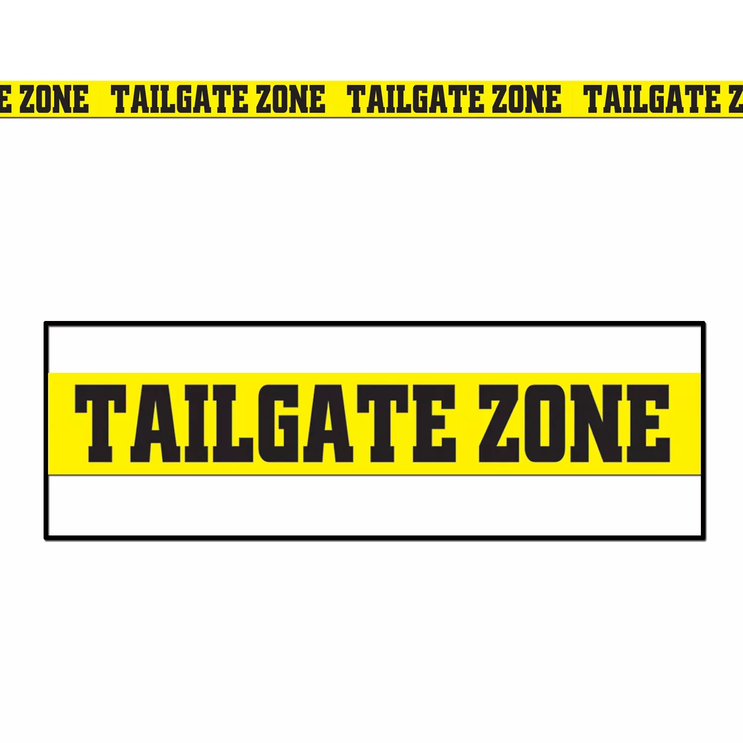 20ft. Tailgate Zone Party Tape