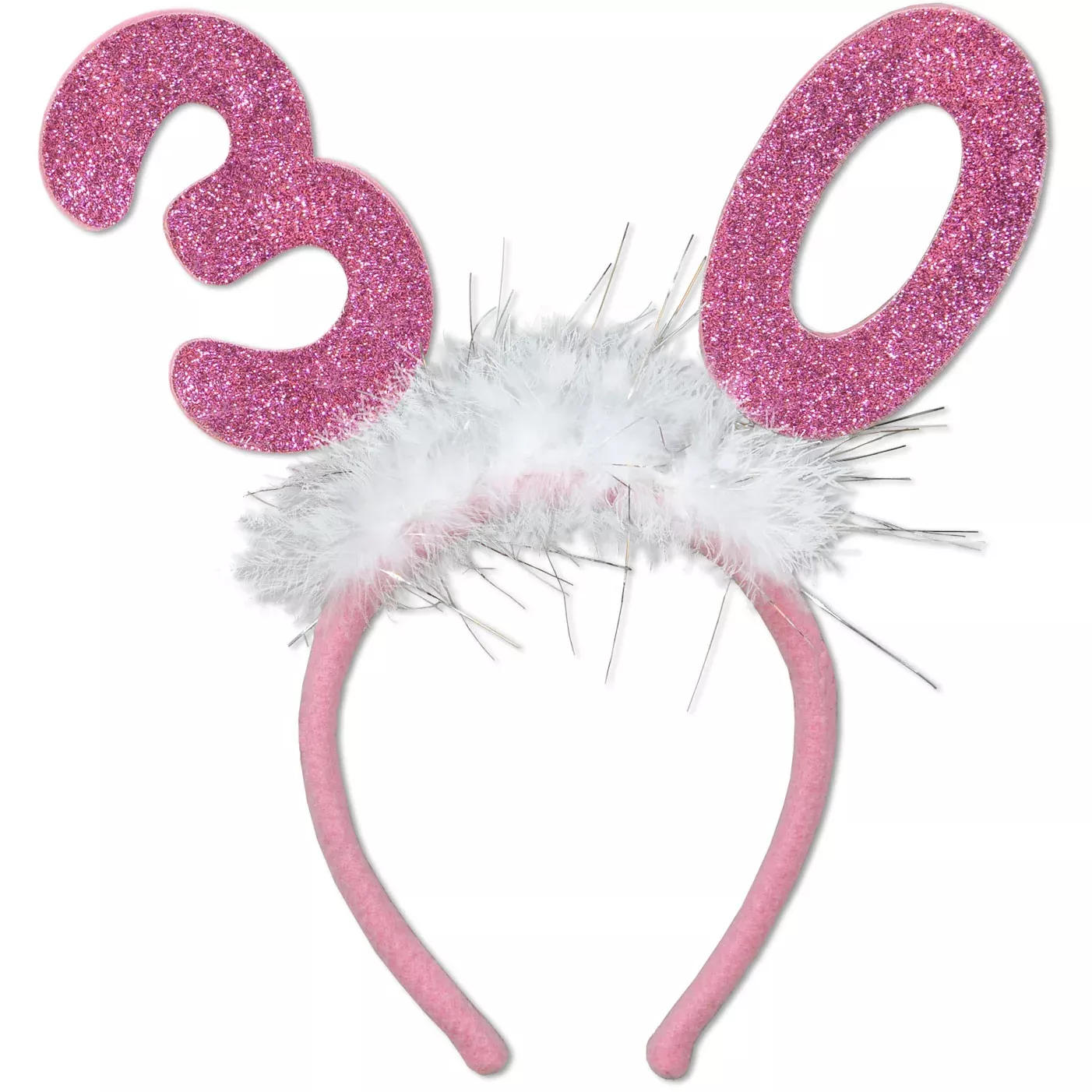 30 Glittered Boppers w/Marabou