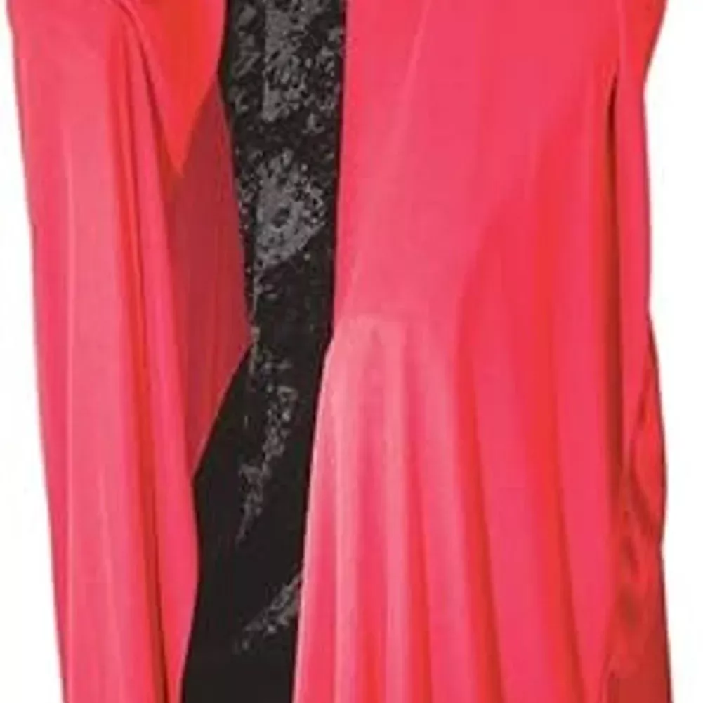 45" Polyester Cape Red