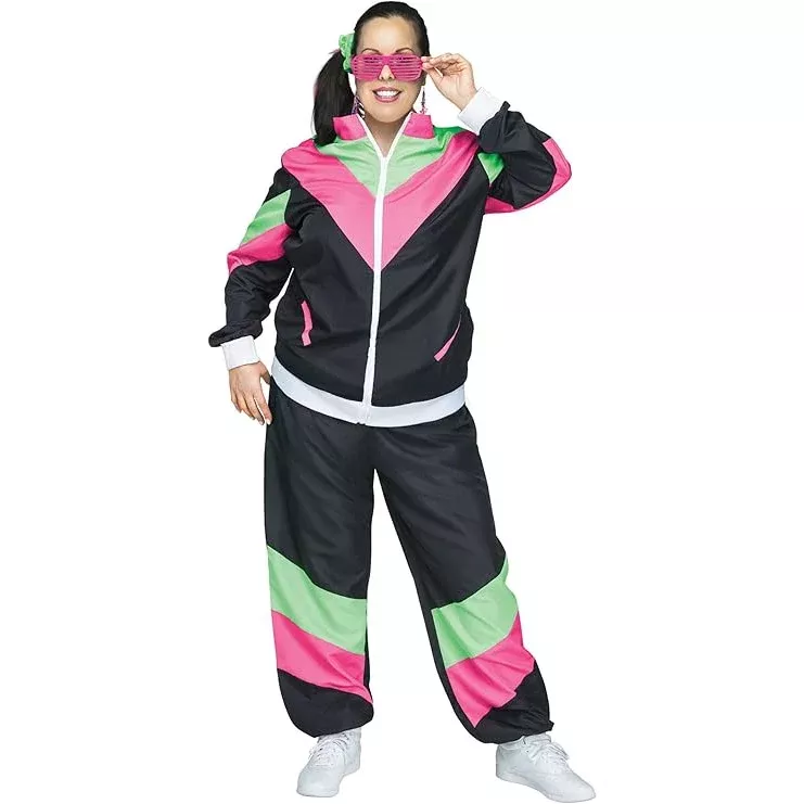 80's Track Suit Women's M/L 8-10