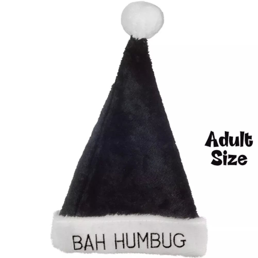 Bah Humbug Santa Hat