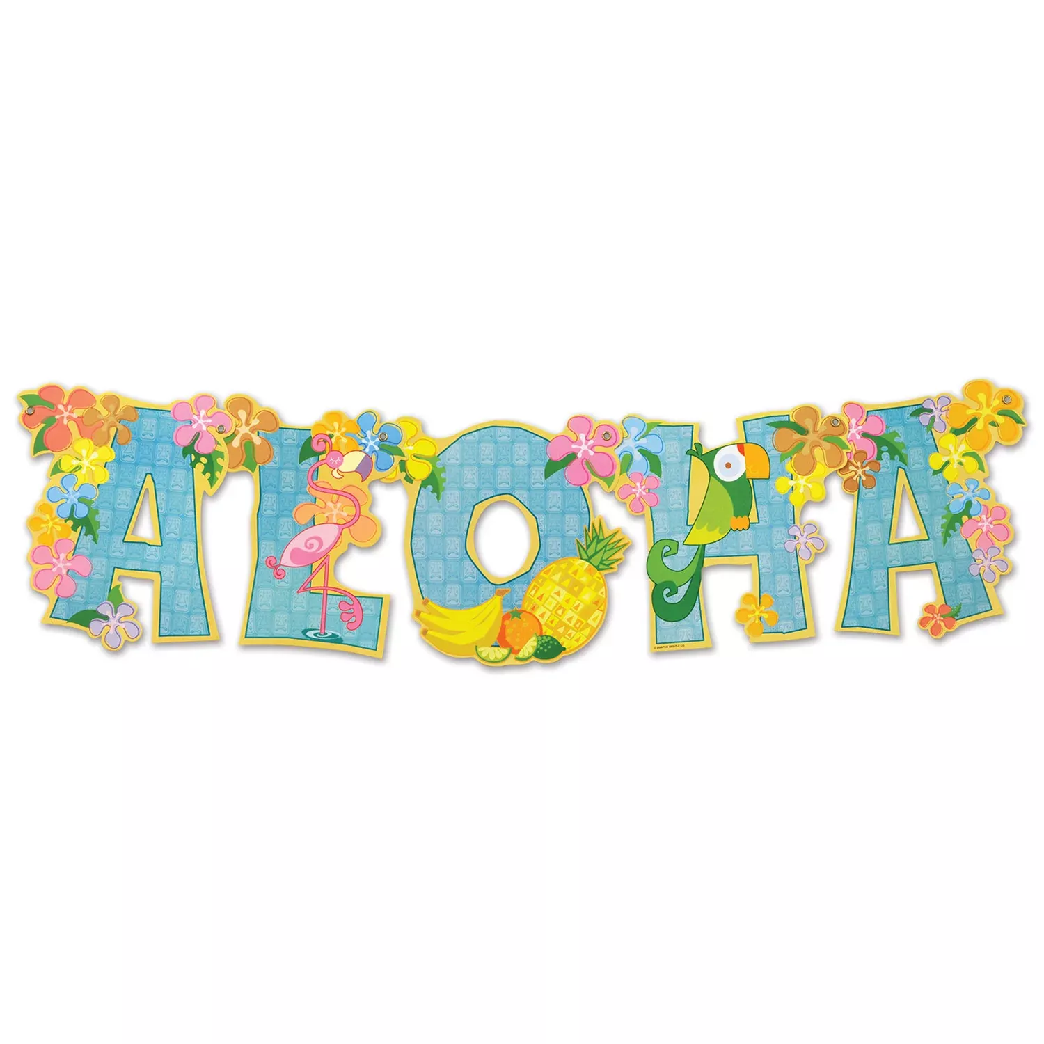 BANNER - ALOHA, PRINTED