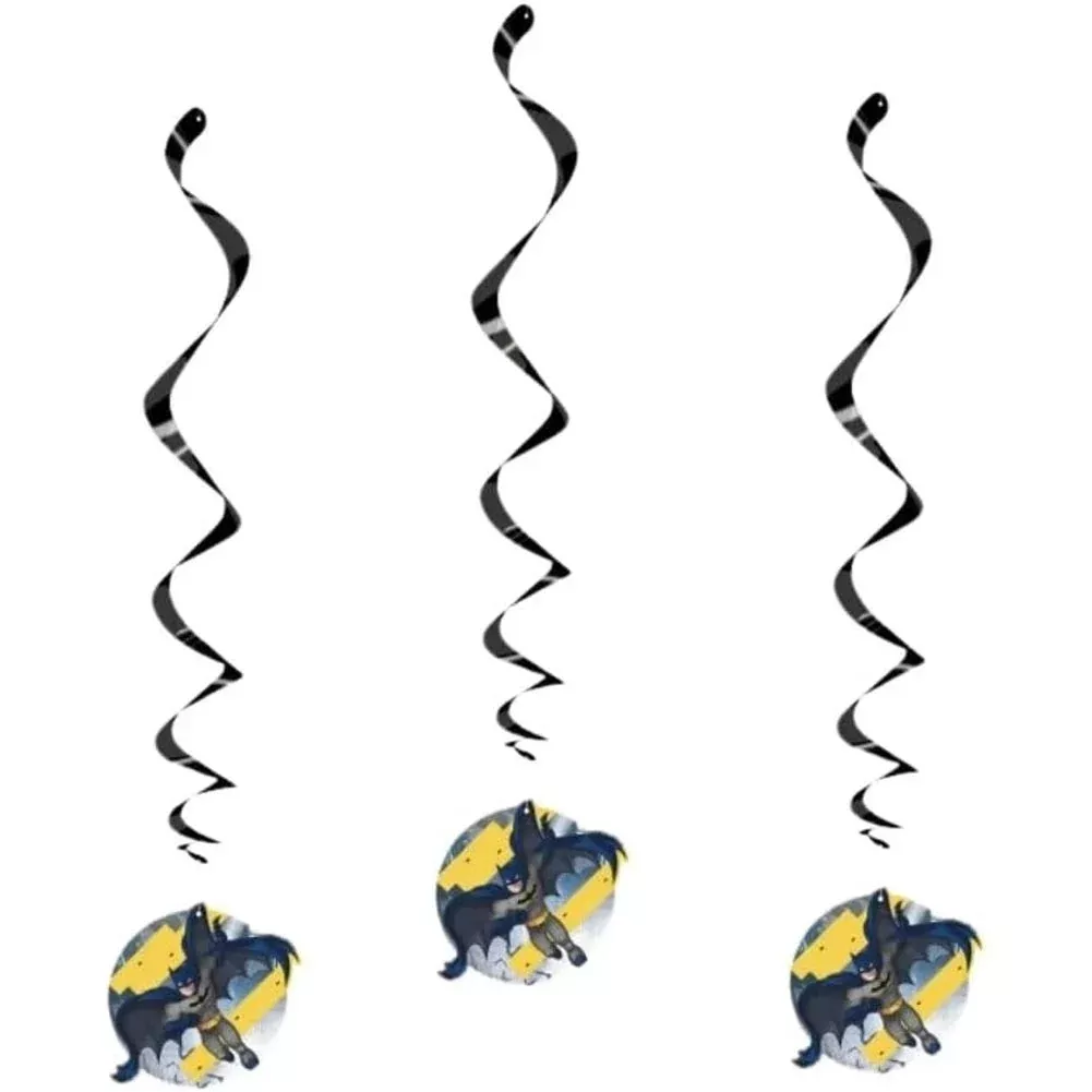 Batman Hanging Swirls, 18" (3ct)