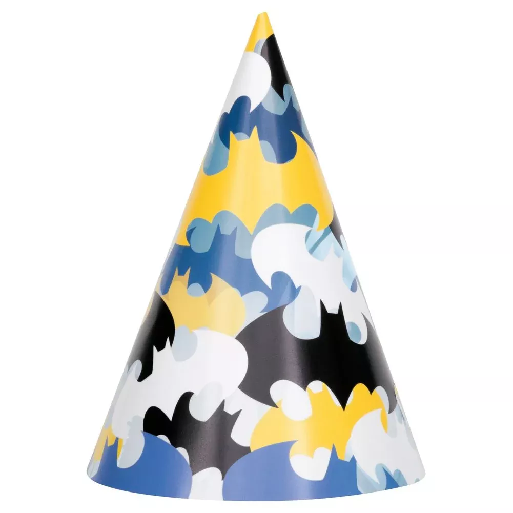 Batman Party Hats (8ct)