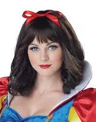 black-snow-white-adult-wig Black Snow White Adult Wig