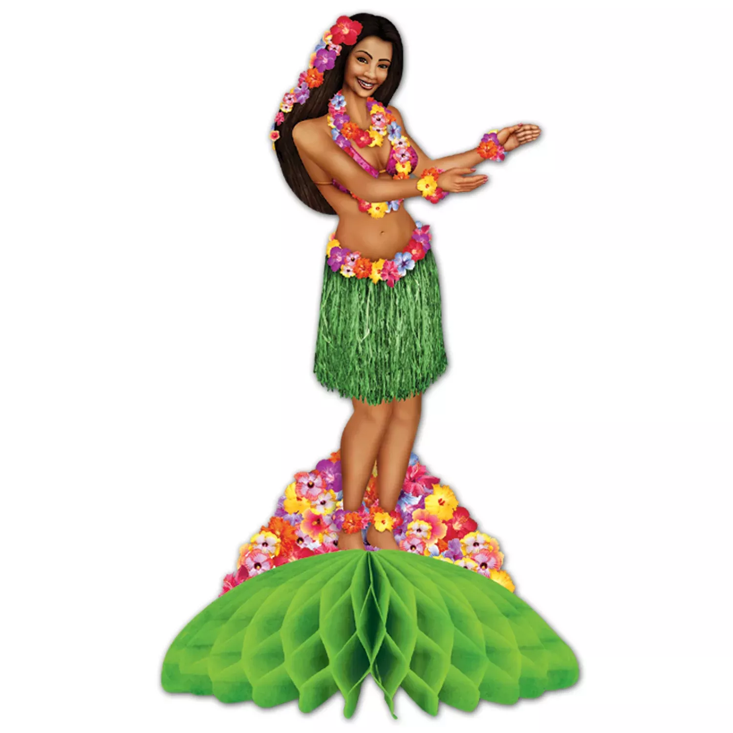 CENTERPIECE - HULA GIRL