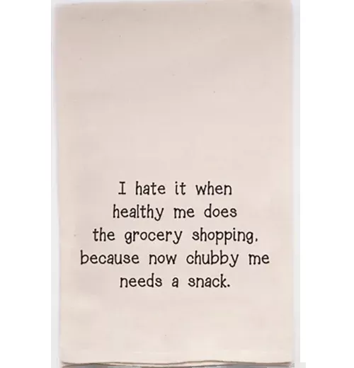 chubby-me-snack-tea-towel "Chubby Me ... Snack" Tea Towel