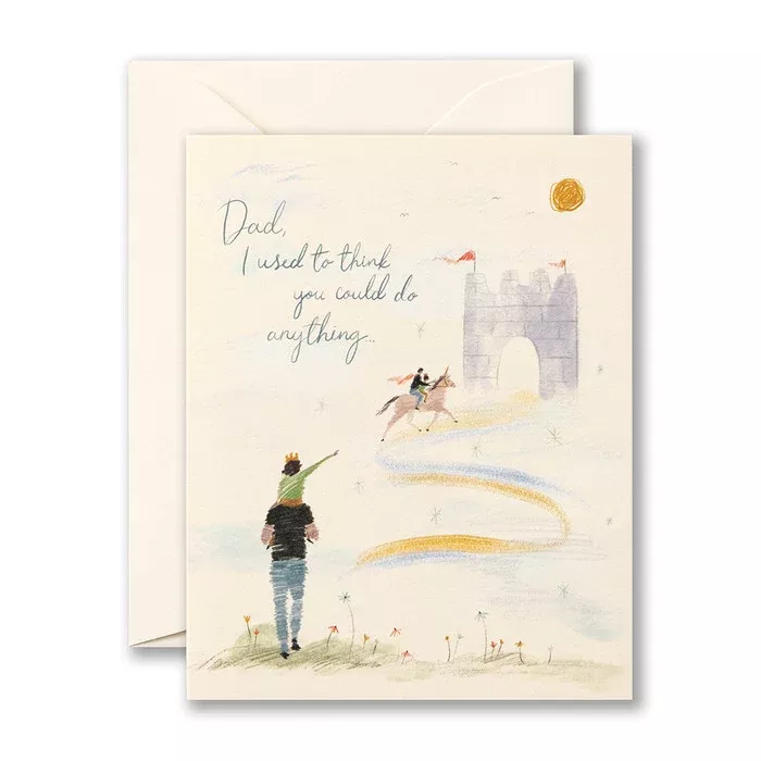 Dad, I Used To Think You Could Do Anything - Father's Day - Greeting C