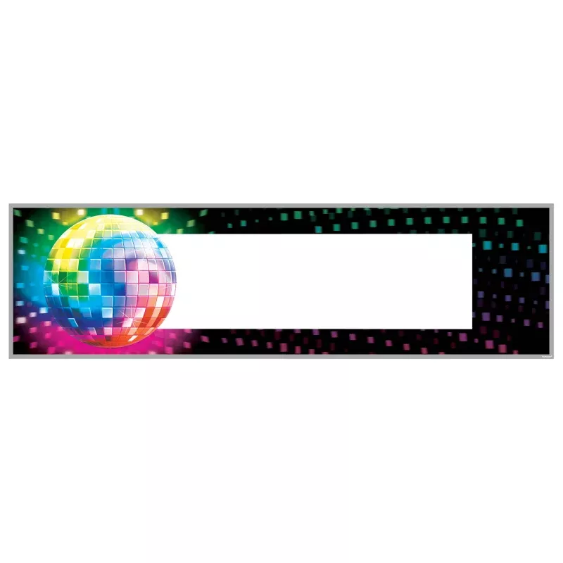disco-fever-personalize-it-giant-banner Disco Fever Personalize It Giant Banner