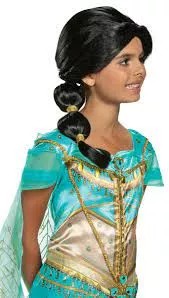 disney-princess-jasmine-kids-wig DISNEY PRINCESS - JASMINE KIDS WIG