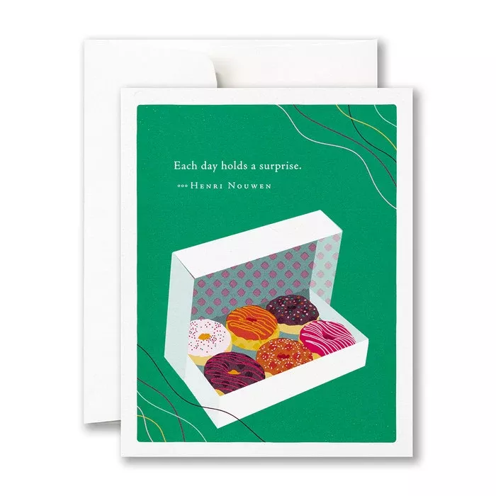 Each Day Holds A Surprise - Birthday - Greeting Card