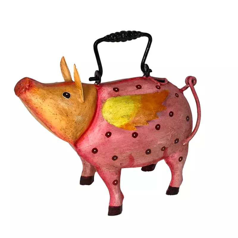 "Florida Flying Pig Plant Pals" Water Can