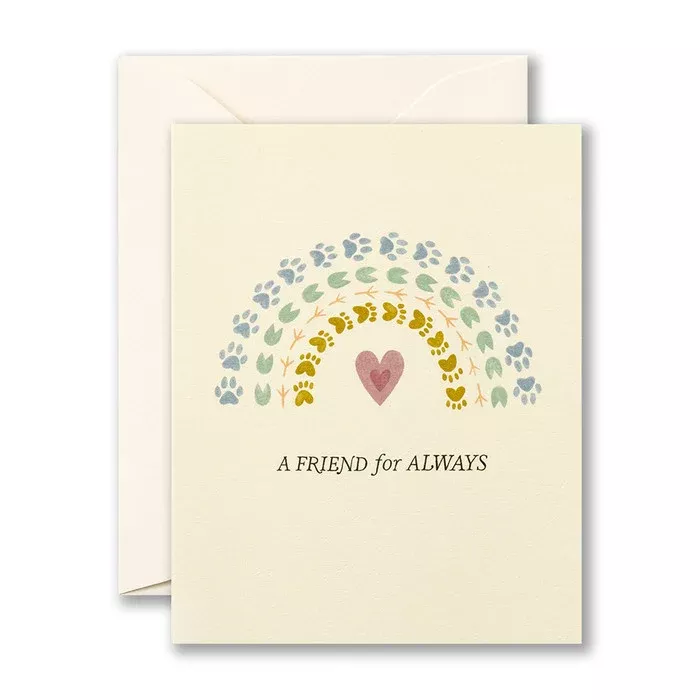 friend-always-pet-sympathy-greeting-card A Friend For Always - Pet Sympathy - Greeting Card