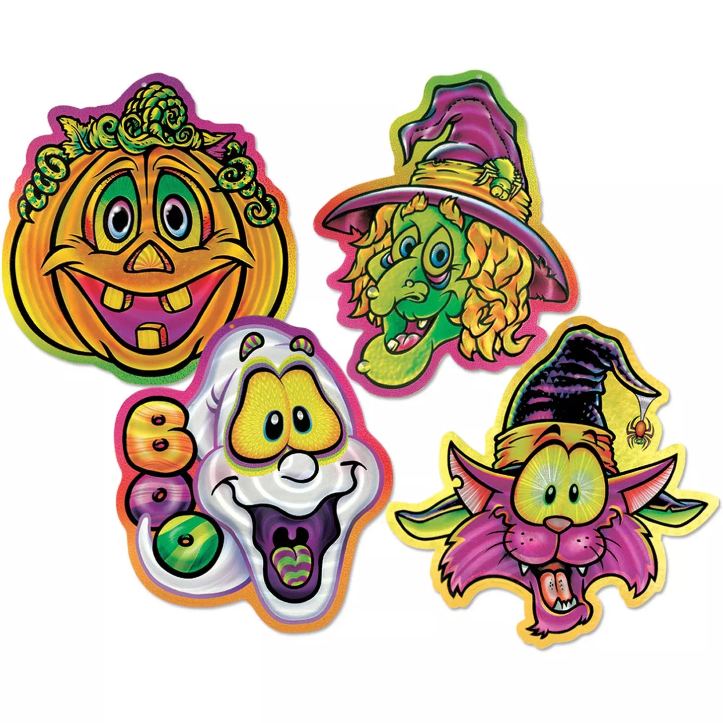 halloween-pals-lazer-etched-wall-plaques Halloween Pals Lazer Etched Wall-Plaques