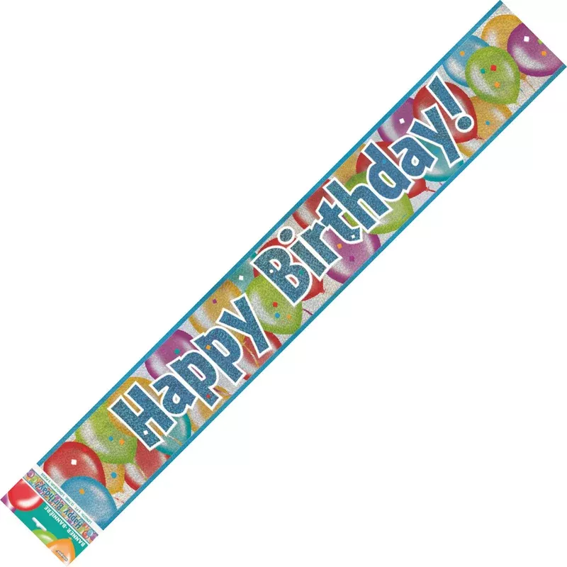 happy-birthday-prismatic-foil-banner Happy Birthday Prismatic Foil Banner