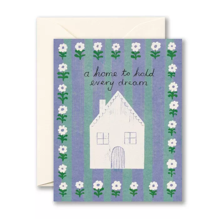 home-to-hold-every-dream-new-home-greeting-card A Home To Hold Every Dream - New Home - Greeting Card