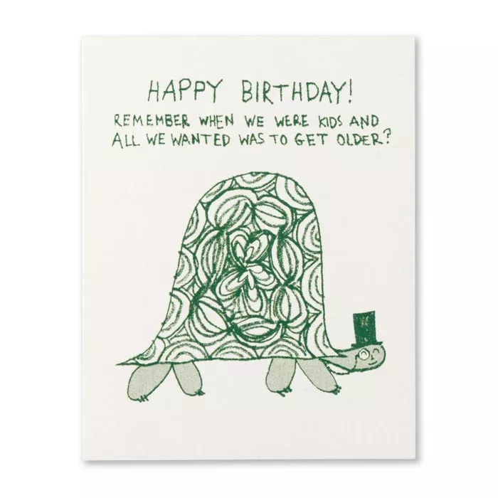 Humor Us Greeting Card - Birthday - Remember When We Were Kids