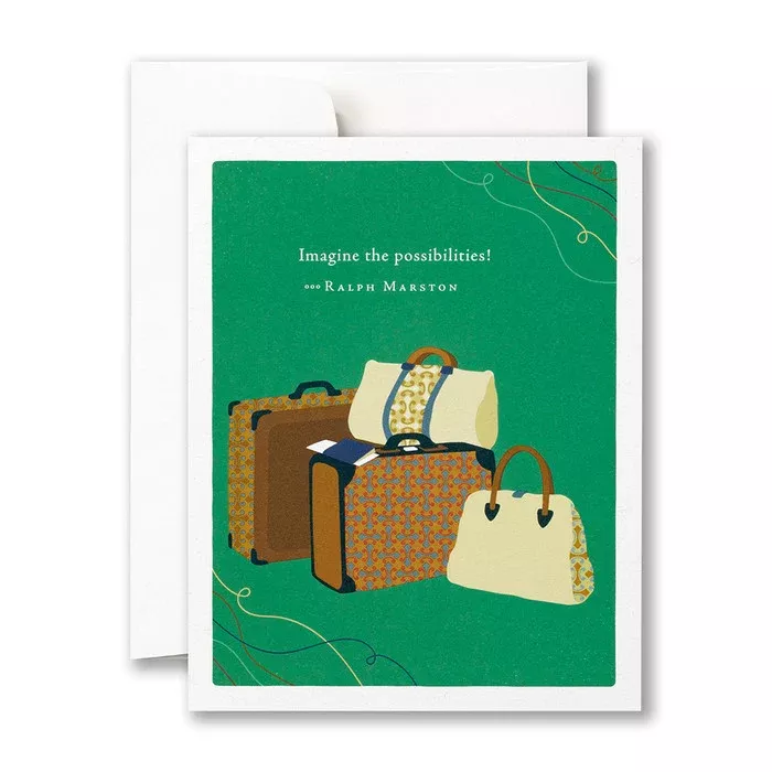 imagine-possibilities-retirement-greeting-card Imagine The Possibilities - Retirement - Greeting Card