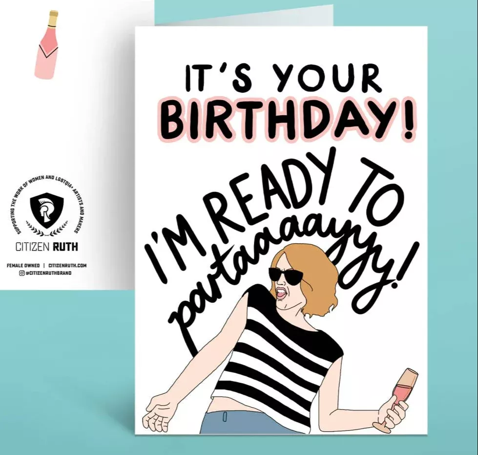 It's Your Birthday! I'm Ready To Party - Birthday Greeting Card