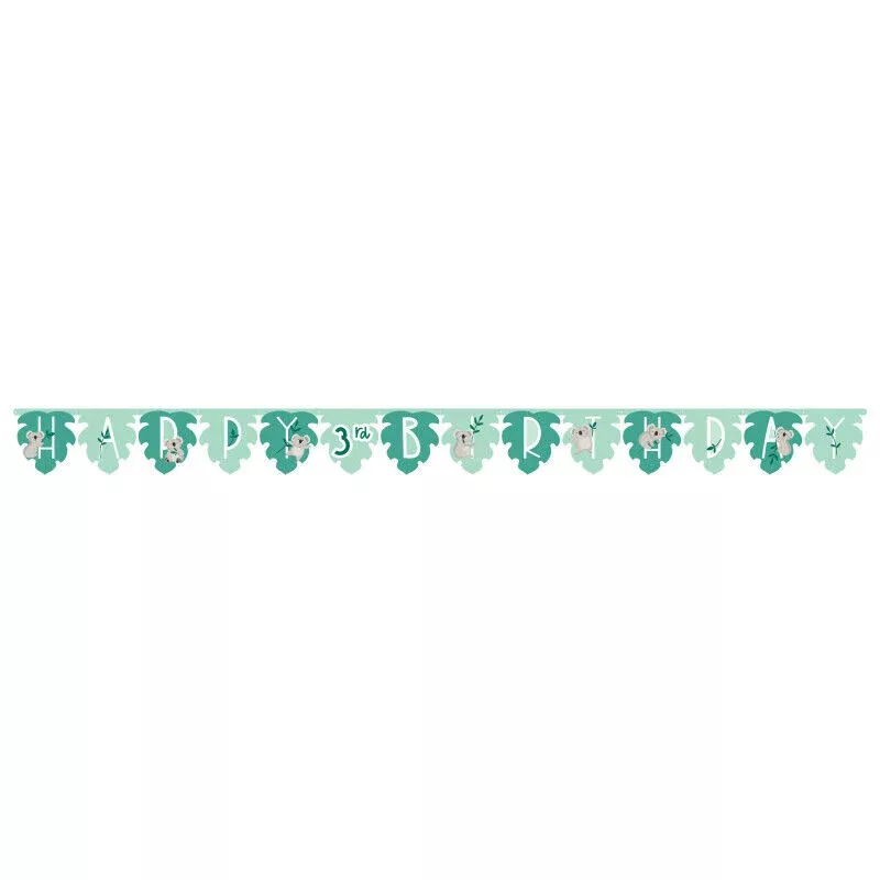 koala-jumbo-letter-happy-birthday-banner-kit Koala Jumbo Letter Happy Birthday Banner Kit