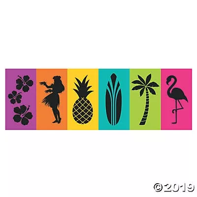 LARGE LUAU POSTER SET