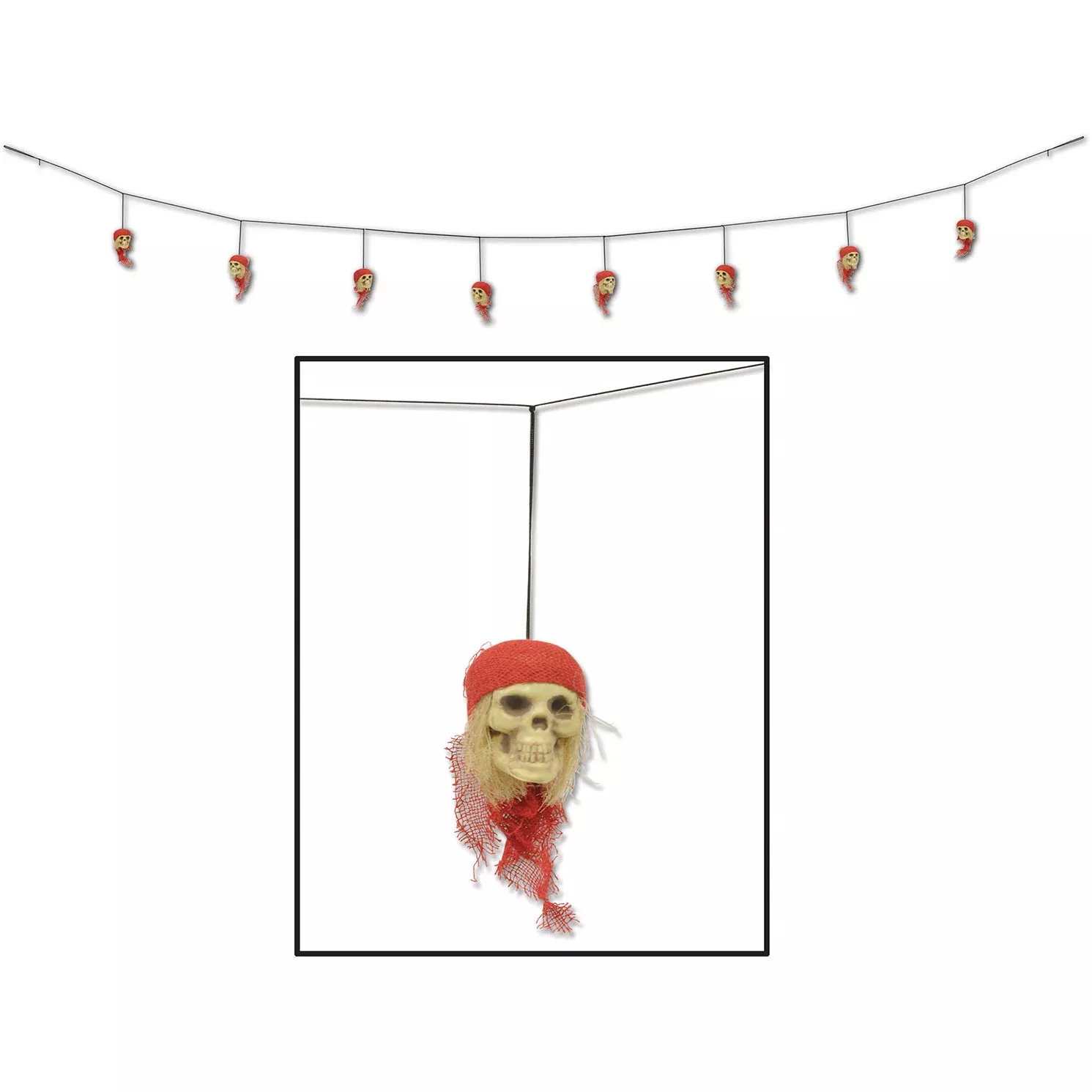 pirate-skull-garland Pirate Skull Garland