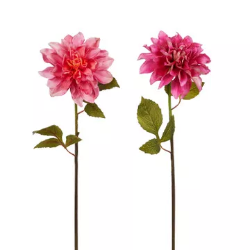 raz-21-set-2-real-feel-pink-floral-stem-spring-decoration-f4502236 Raz 21" Set of 2 Real Feel Pink Floral Stem Spring Decoration F4502236