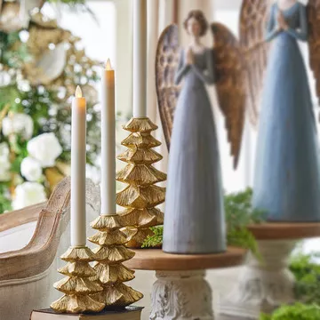 raz-set-3-gold-tree-candle-stick-holders-christmas-decoration-4327997 Raz Set of 3 Gold Tree Candle Stick Holders Christmas Decoration 4327997