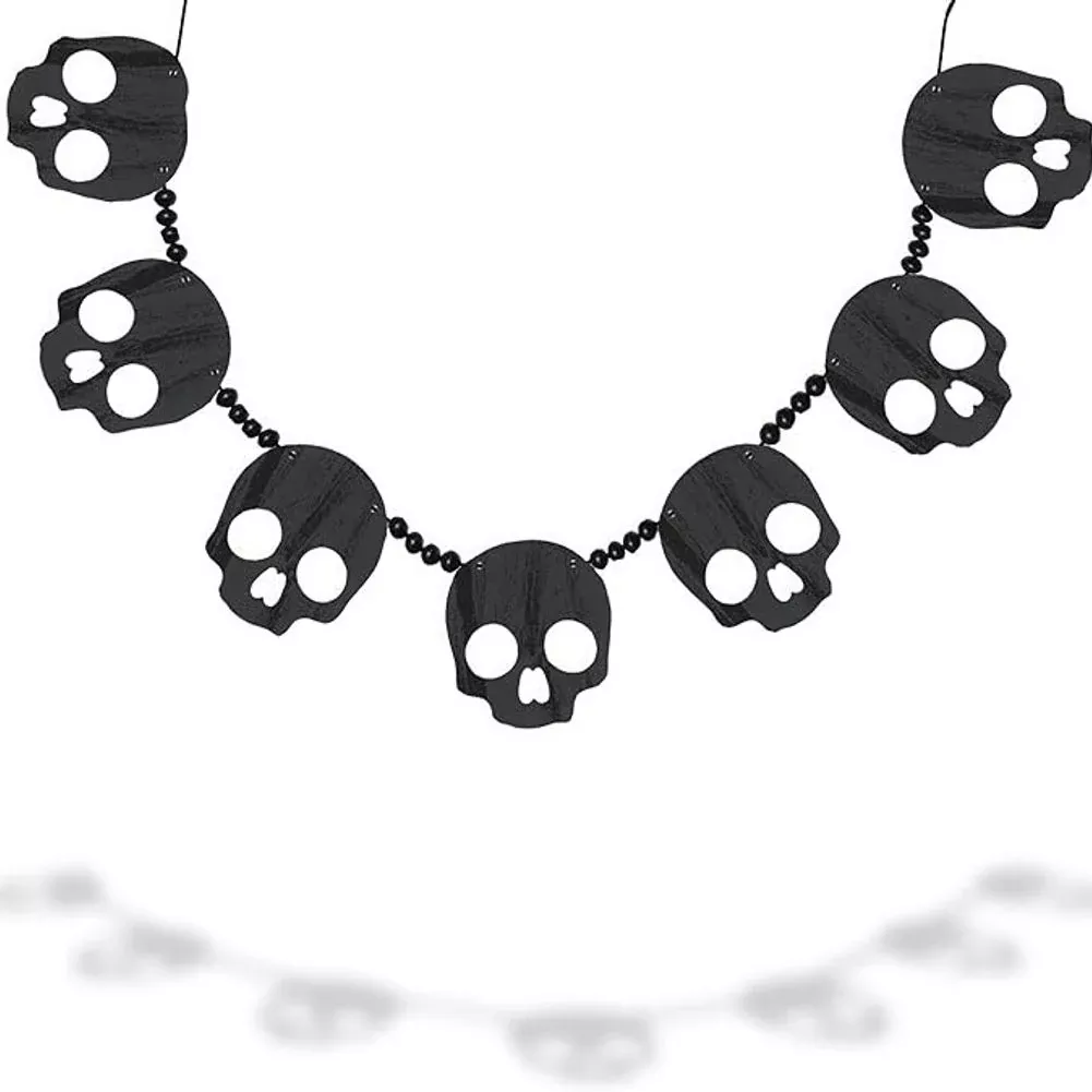 * Skull Wood Garland (1ct)