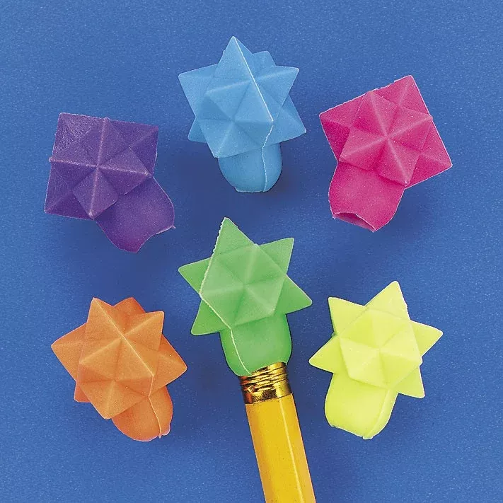 star-shaped-pencil-top-erasers Star Shaped Pencil Top Erasers