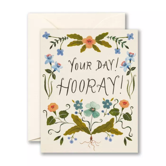 Your Day! Hooray! - Birthday Greeting Card