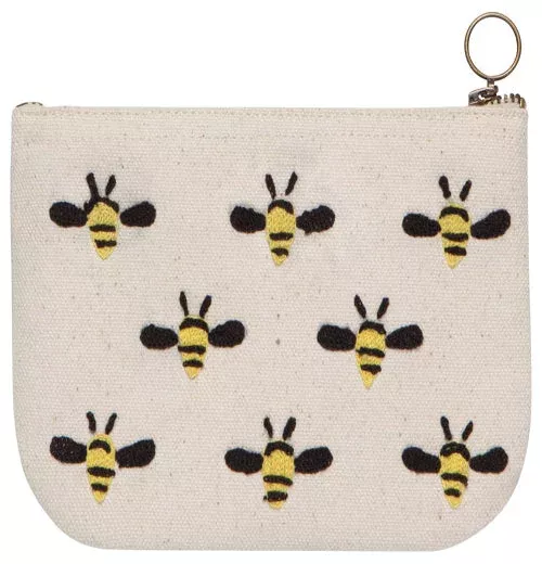 Zipper Pouch, Small "Frida"