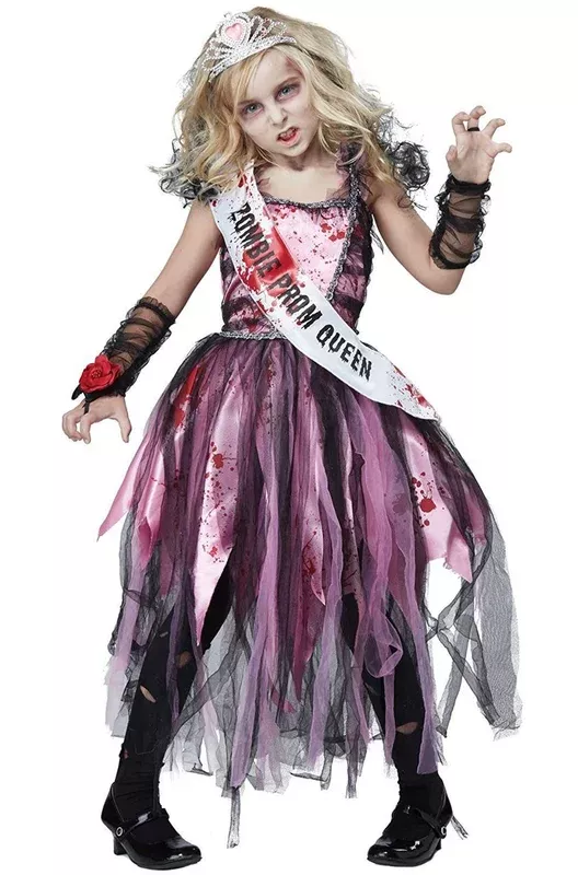 zombie-prom-queen-children-s-costume Zombie Prom Queen Children's Costume