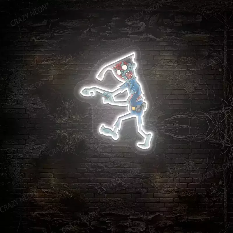 zombie-walker-neon-artwork Zombie Walker Neon Artwork