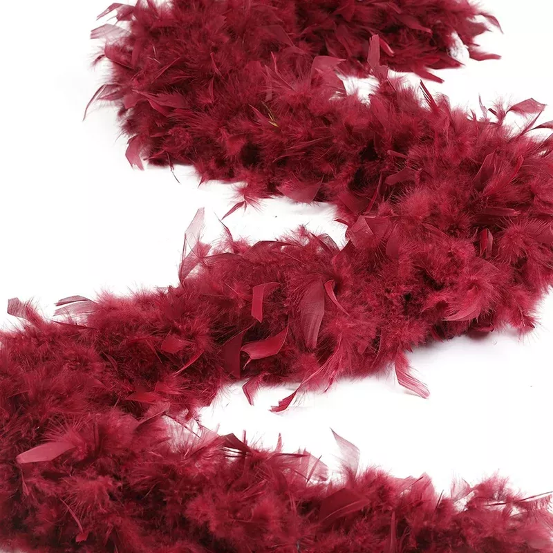 ZUCKER™ Chandelle Boas Heavy Weight Solid Colors - Burgundy